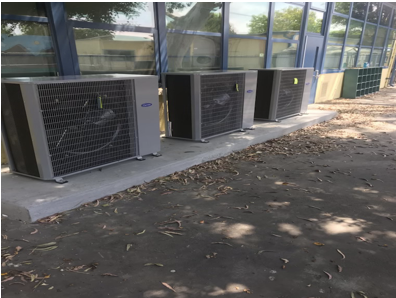 HVAC Units be installed at Rogers